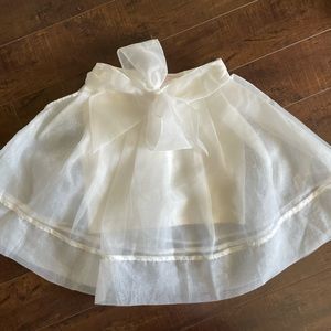 Organza Mini Skirt
